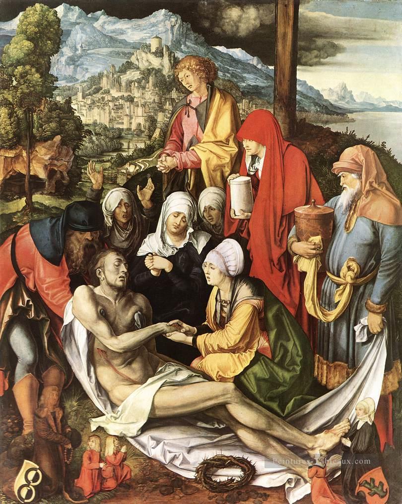 Lamentation pour le Christ Albrecht Dürer Peintures à l'huile